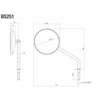 Rizoma Spiegel One für Harley-Davidson