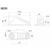 Rizoma Spiegeladapter Triumph Daytona 675 R 13-17 BS791B