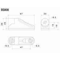 Rizoma Spiegeladapter Kawasaki ZX-10R BS808B