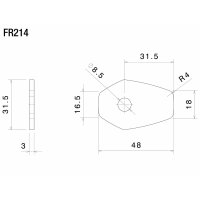 Rizoma Blinkeradapter hinten