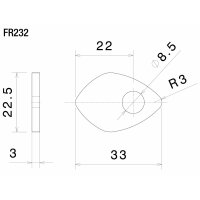 Rizoma Blinkeradapter hinten