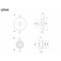 Rizoma Adapter für Lenkerendspiegel und Proguard System