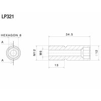 Rizoma Adapter für Lenkerendspiegel und Proguard System