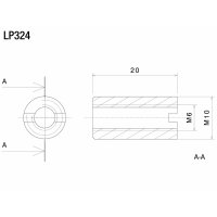 Rizoma Adapter für Lenkerendspiegel und Proguard System