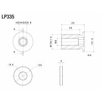 Rizoma Adapter für Lenkerendspiegel und Proguard System