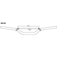 Rizoma Lenkerstrebe für OEM-Lenker