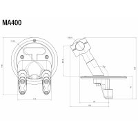 Rizoma Multifit Montagesatz Bar Mount