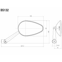 Rizoma Spiegel RADIAL RS