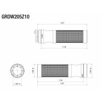 Rizoma Griffe Ride by Wire SPORT Ø 22 mm