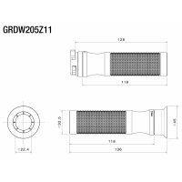 Rizoma Griffe Ride by Wire SPORT Ø 22 mm