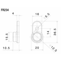 Rizoma Blinkeradapter hinten