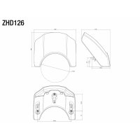 Rizoma Windschild