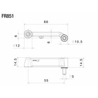 Rizoma Blinker Light Unit Montagesatz Motorrad-Verkleidung