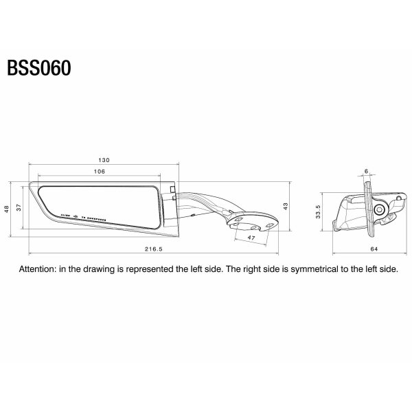 Rizoma Spiegel Stealth Paket für Honda CBR 1000 RR