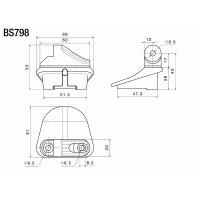 Rizoma Spiegeladapter Verkleidungsspiegel