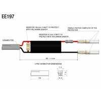 Rizoma Verkabelung für Blinker vorne