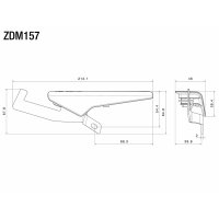 Rizoma Kettenschutz Schwarz