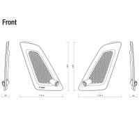 Rizoma Blinker-kit für Vorne und Hinten